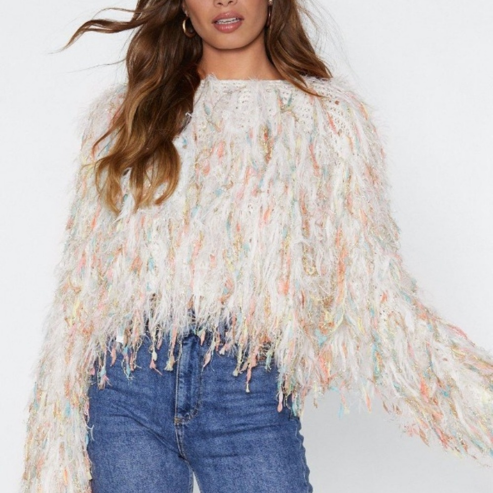 Gala Affair Shaggy Sweater